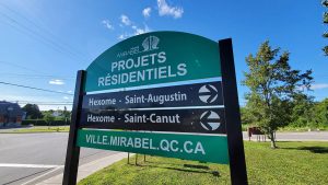 projet résidentiel Mirabel St-Canut Hexome